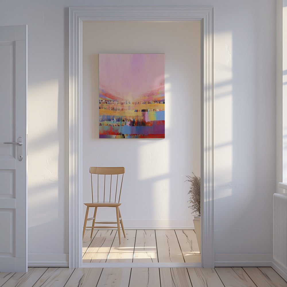 Kleurrijke Horizon | Canvas