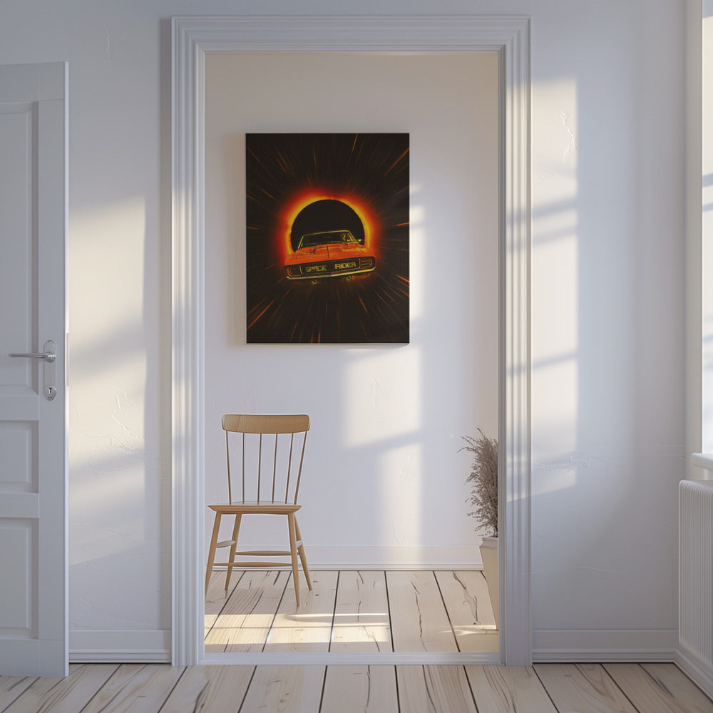 De Ruimterijder | Canvas