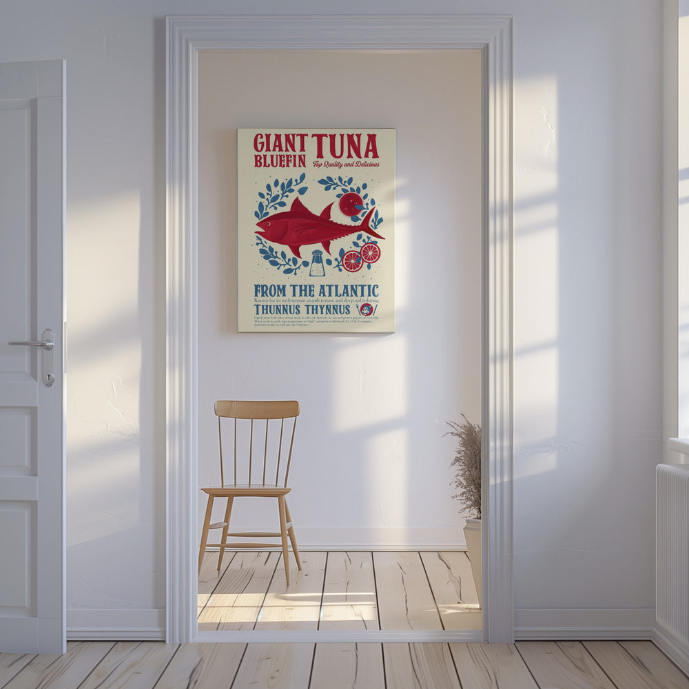 Tonijn keukenprint | Canvas