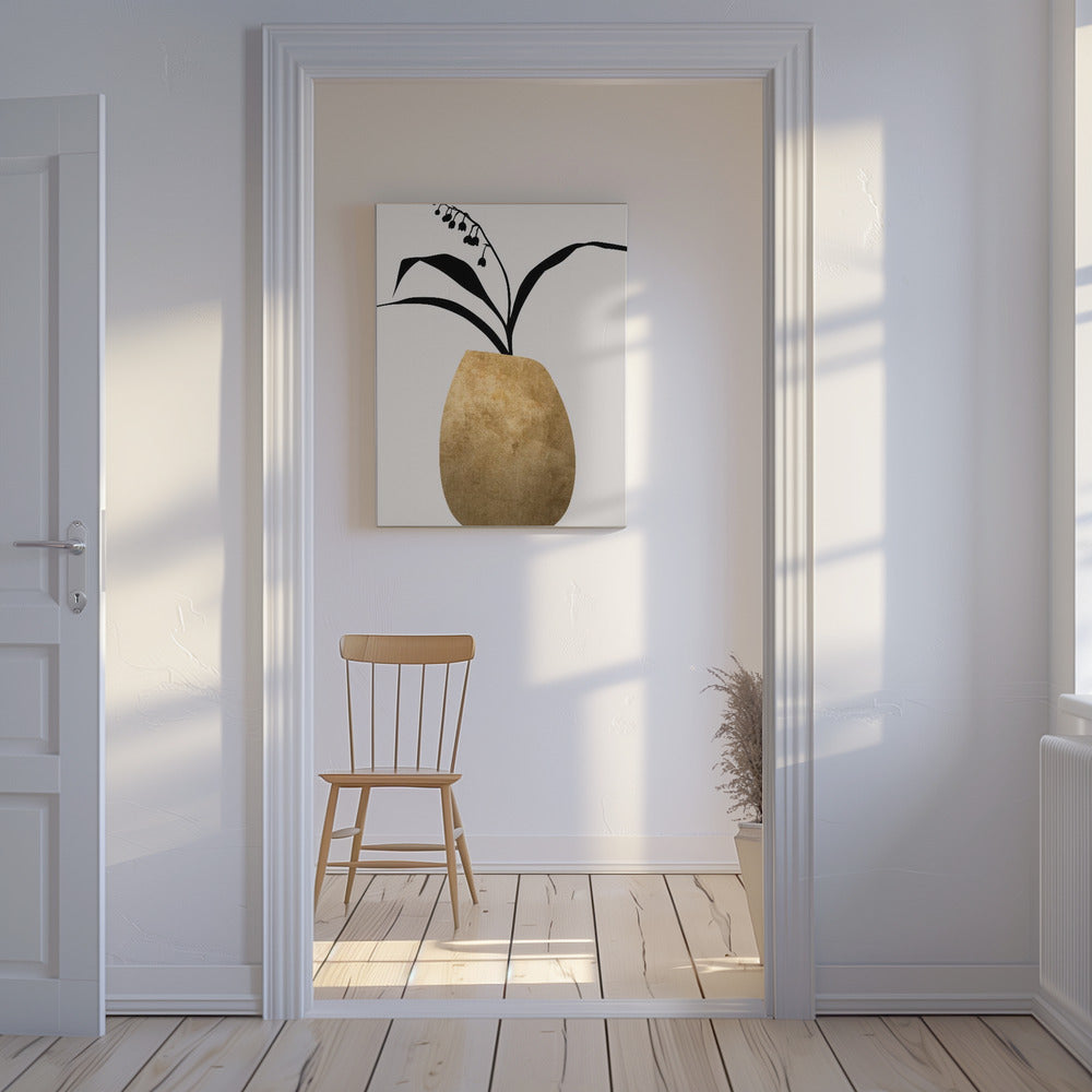 Water Lilies   Gold | Canvas