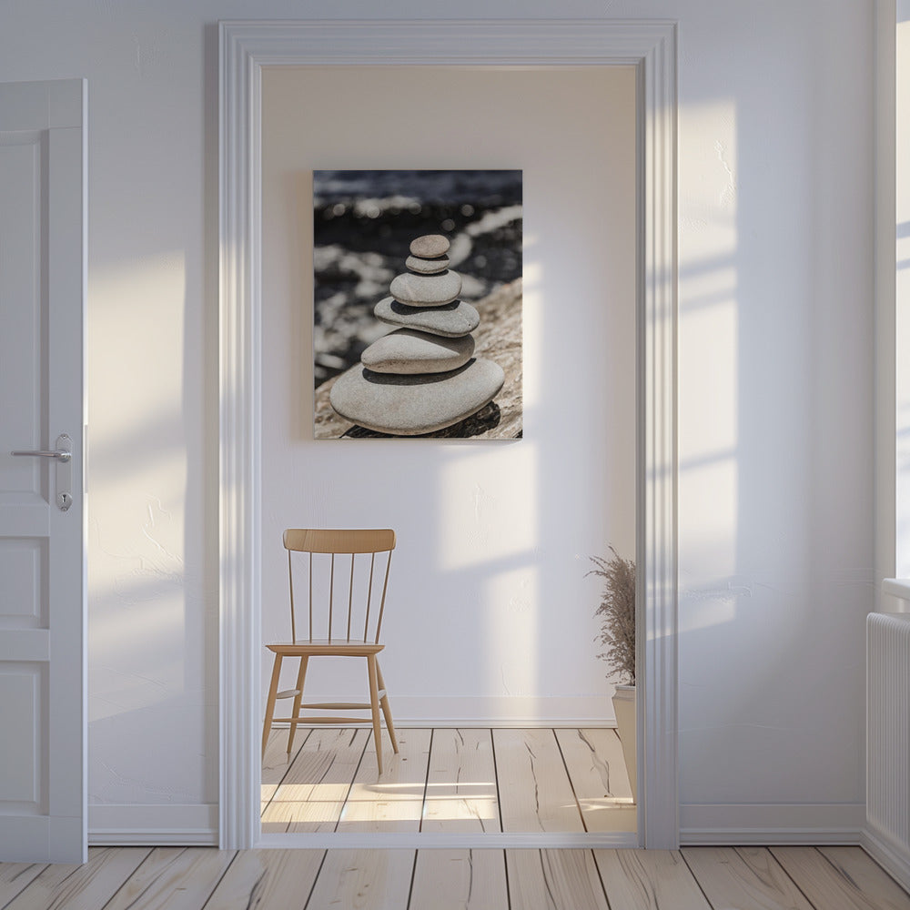 Stenen Sereniteit | Canvas