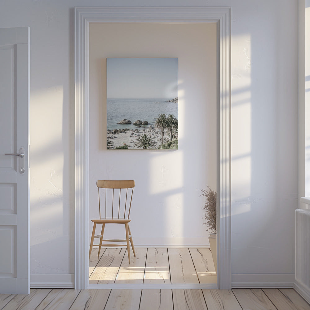 Rustige kustlijn | Canvas