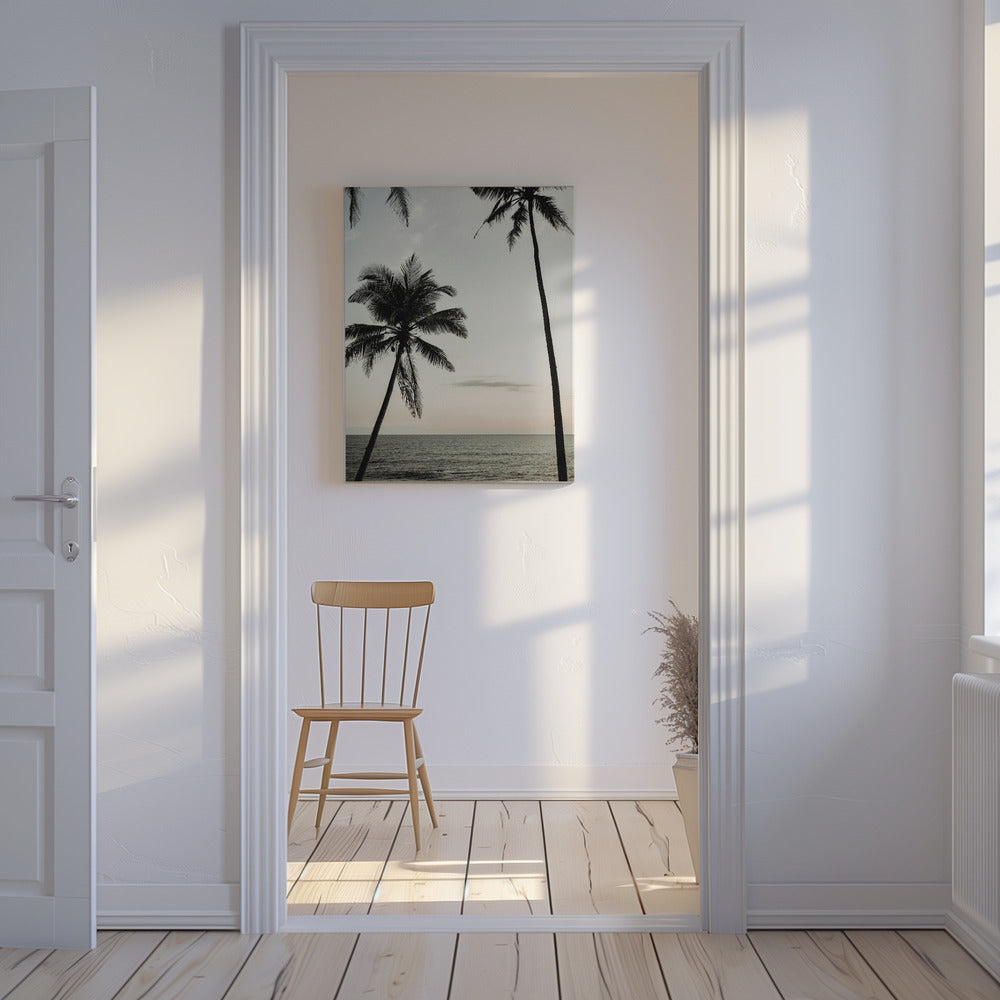 Tropische schemerhemel | Canvas