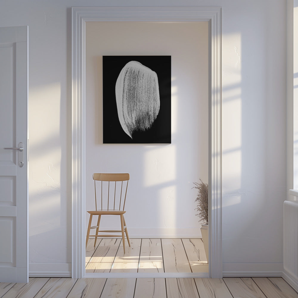 Zijden penseelstreek | Canvas