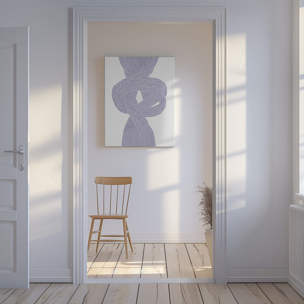 Verstrengelde Stromen | Canvas