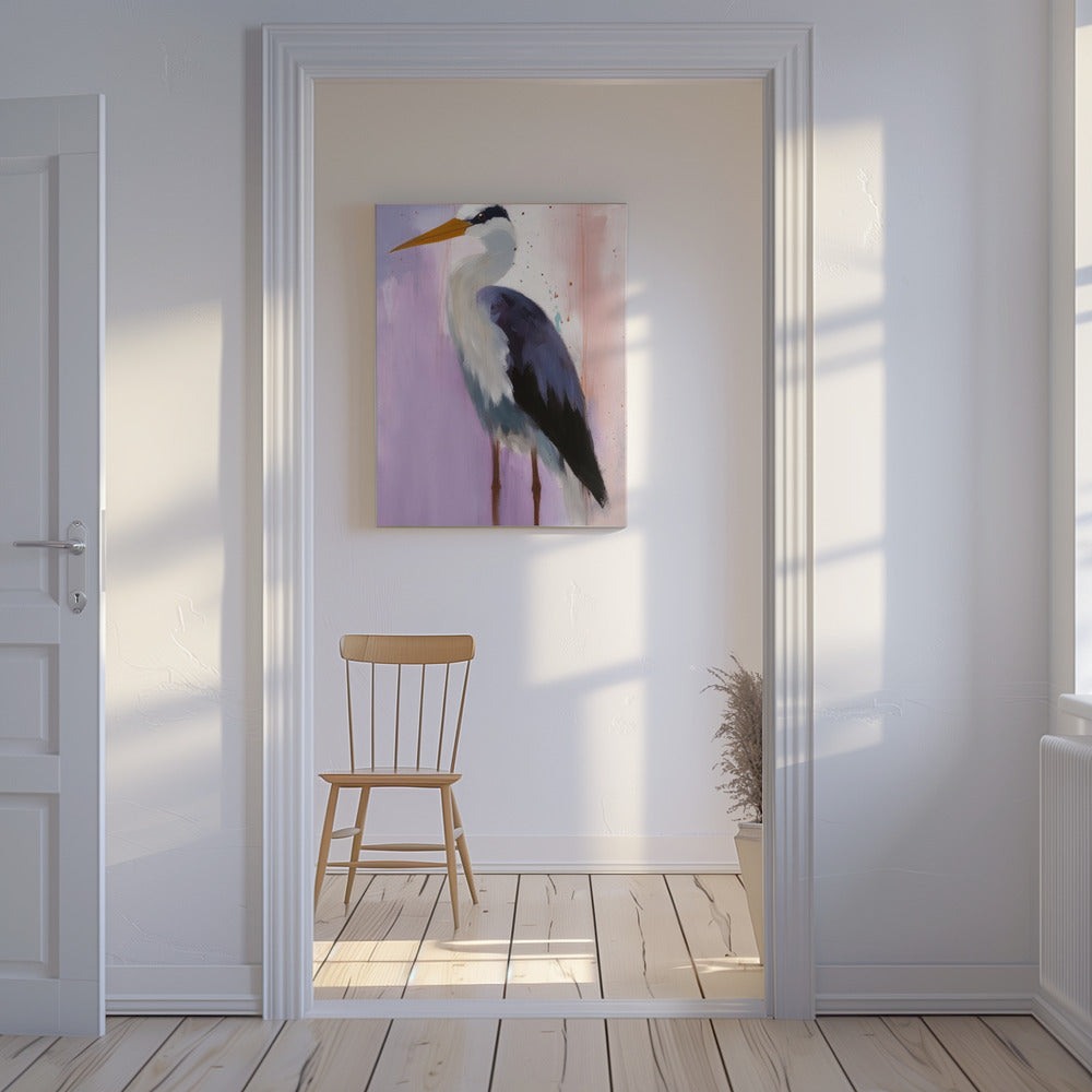 Reiger Sereniteit | Canvas