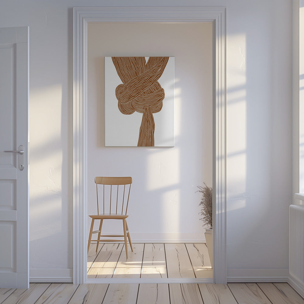 Gedraaide Harmonie | Canvas