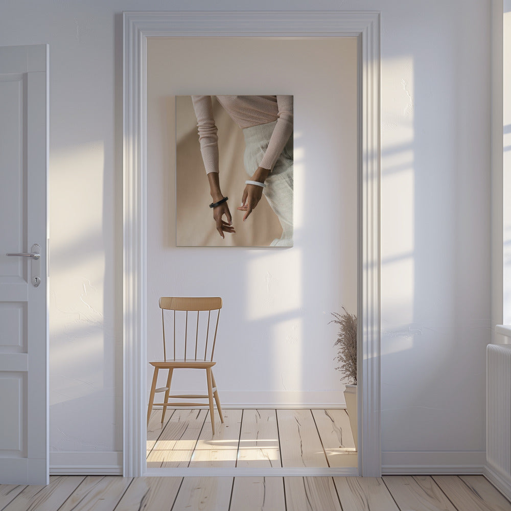 Poserende handen | Canvas