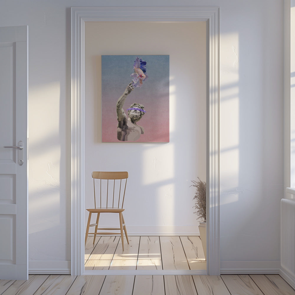 Op weg naar de vlucht | Canvas