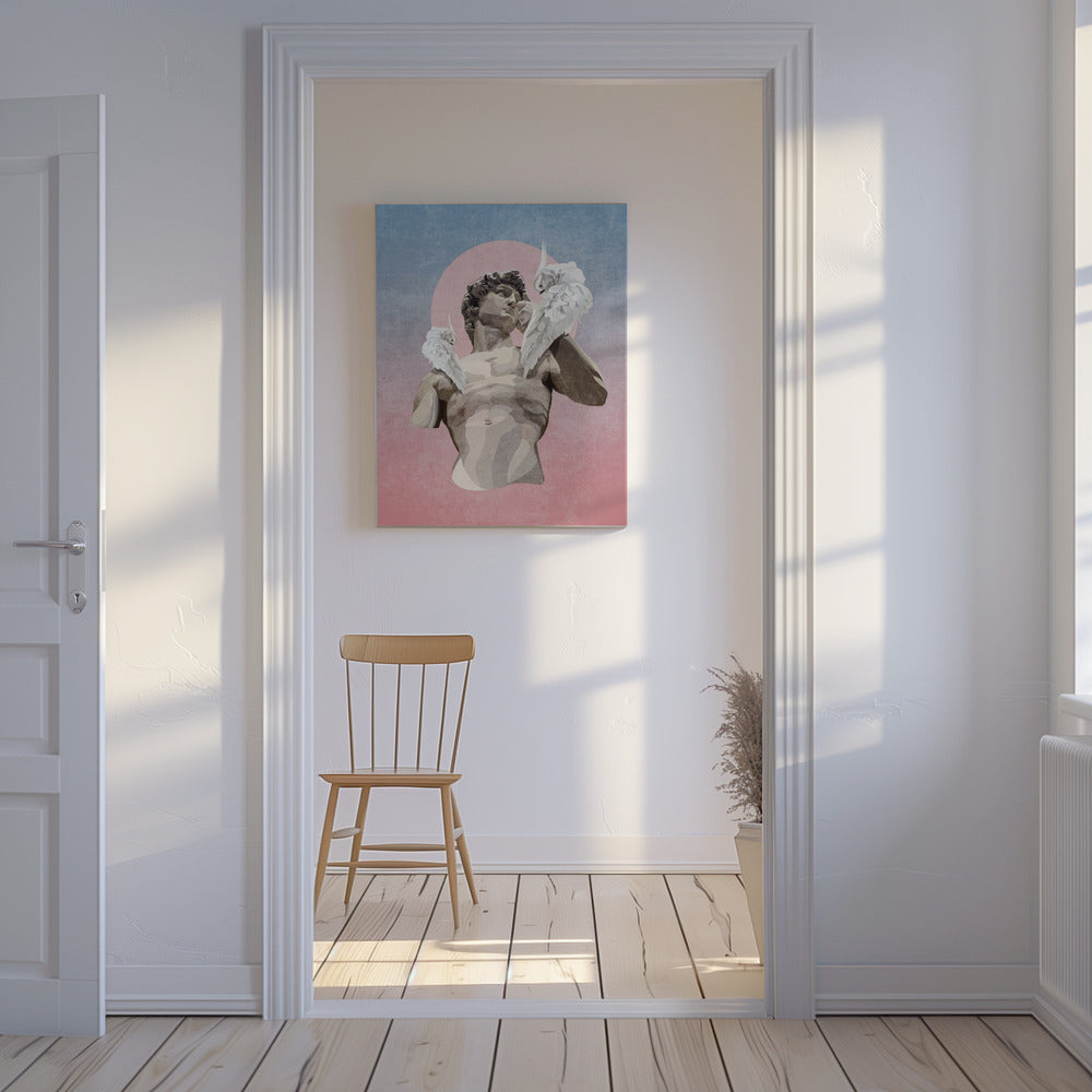 Steen en veren | Canvas