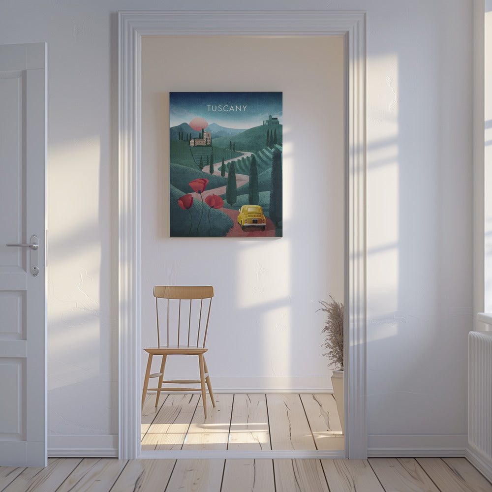 Toscaanse droomrit | Canvas