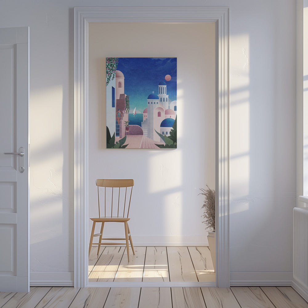 Egeïsche droomwereld | Canvas