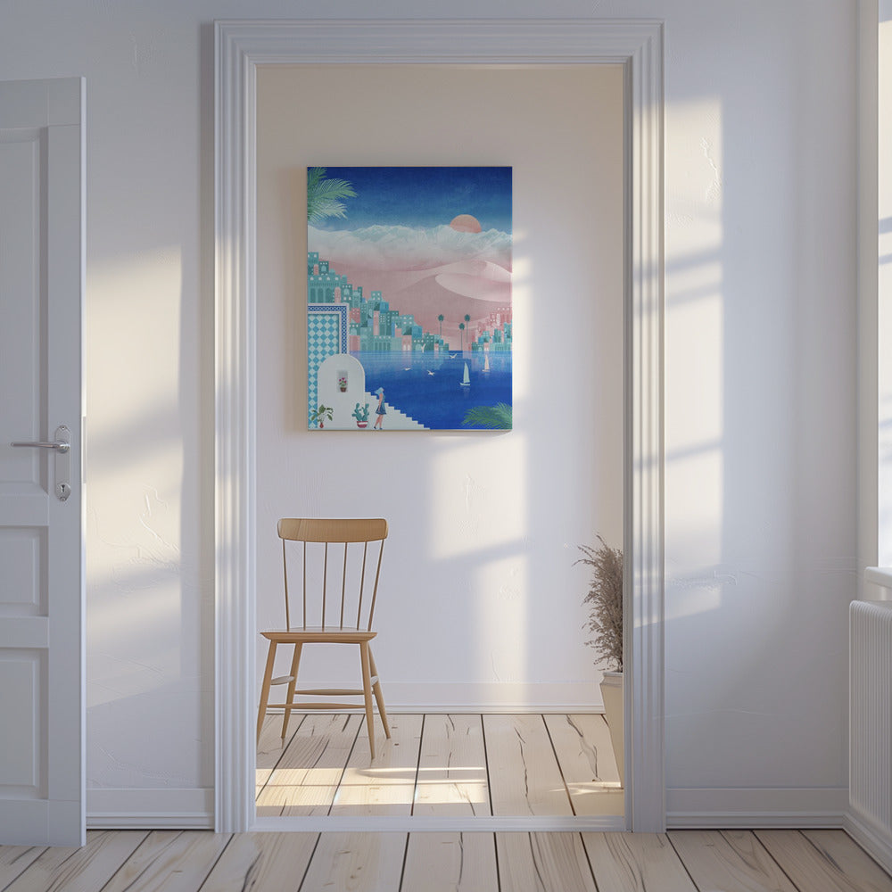 Dromerige oase | Canvas