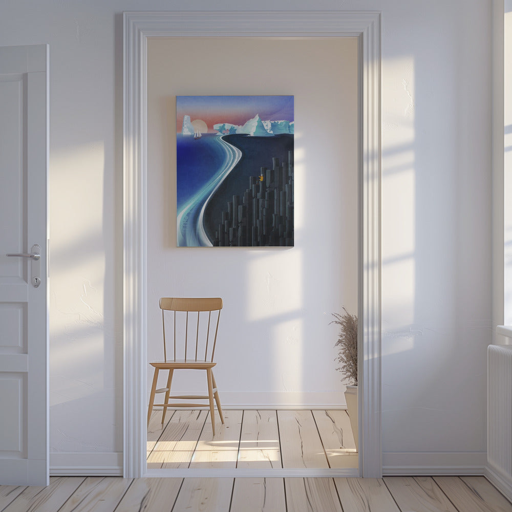 Bevroren Horizon | Canvas