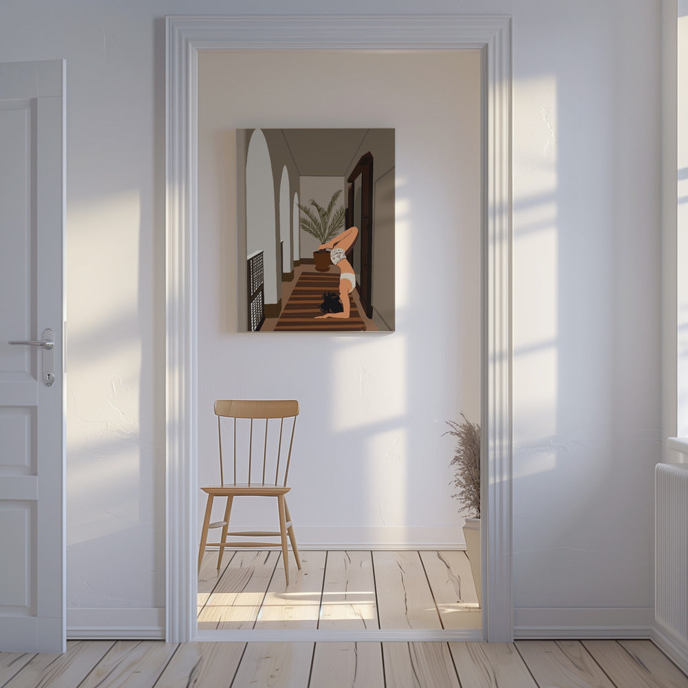 Evenwicht in beweging | Canvas