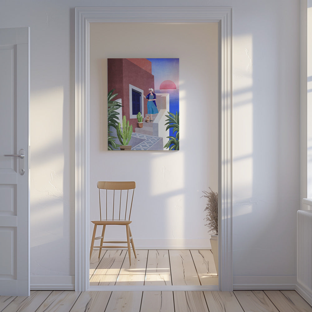 Zonsondergang Sereniteit | Canvas