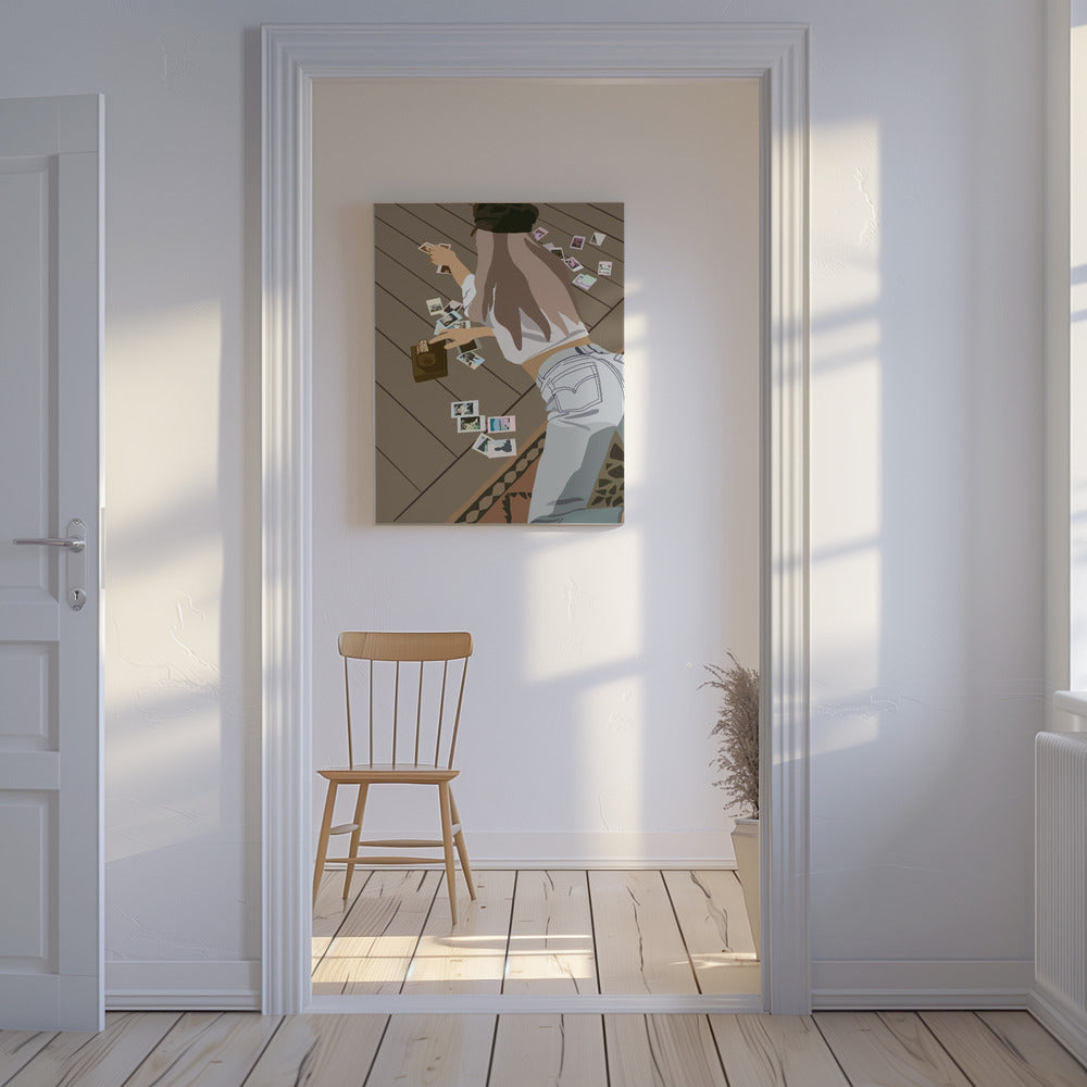 Herinneringen in beweging | Canvas