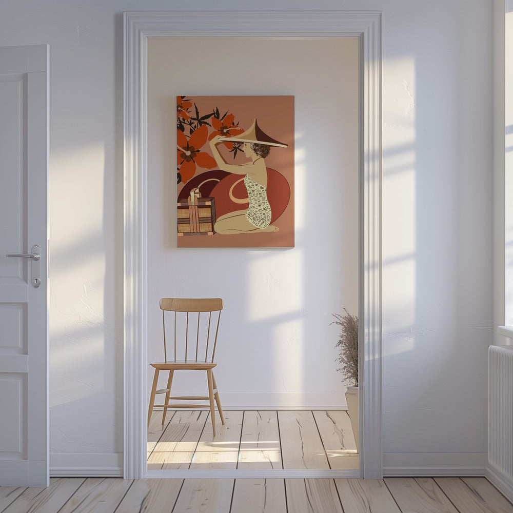 Elegante reflectie | Canvas