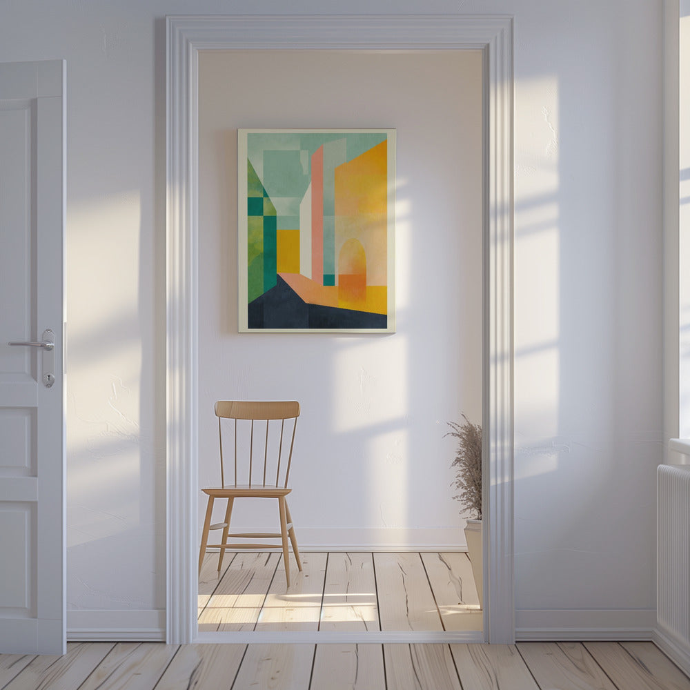 Ruimtes 3 Stad | Canvas