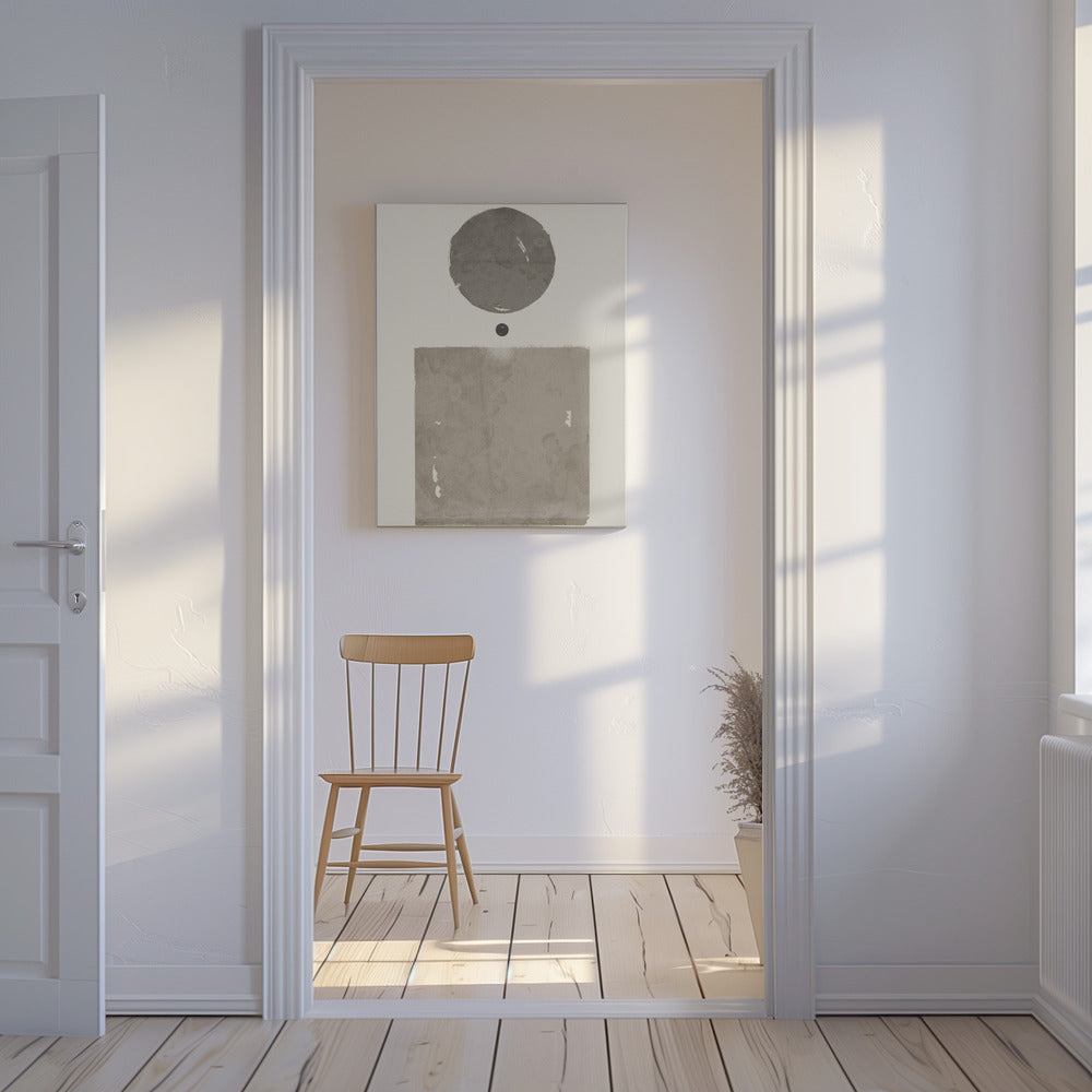 Gedempte schoonheid | Canvas
