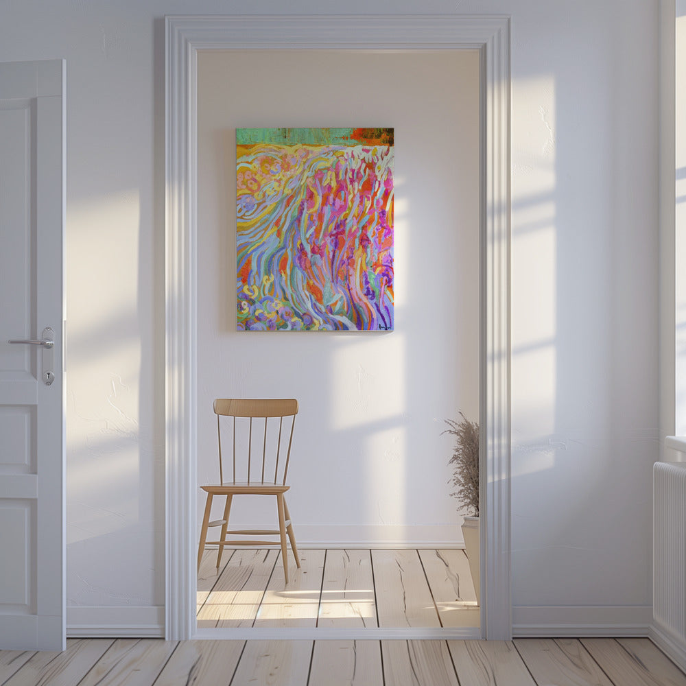 Brilliant Bloom Scape | Canvas