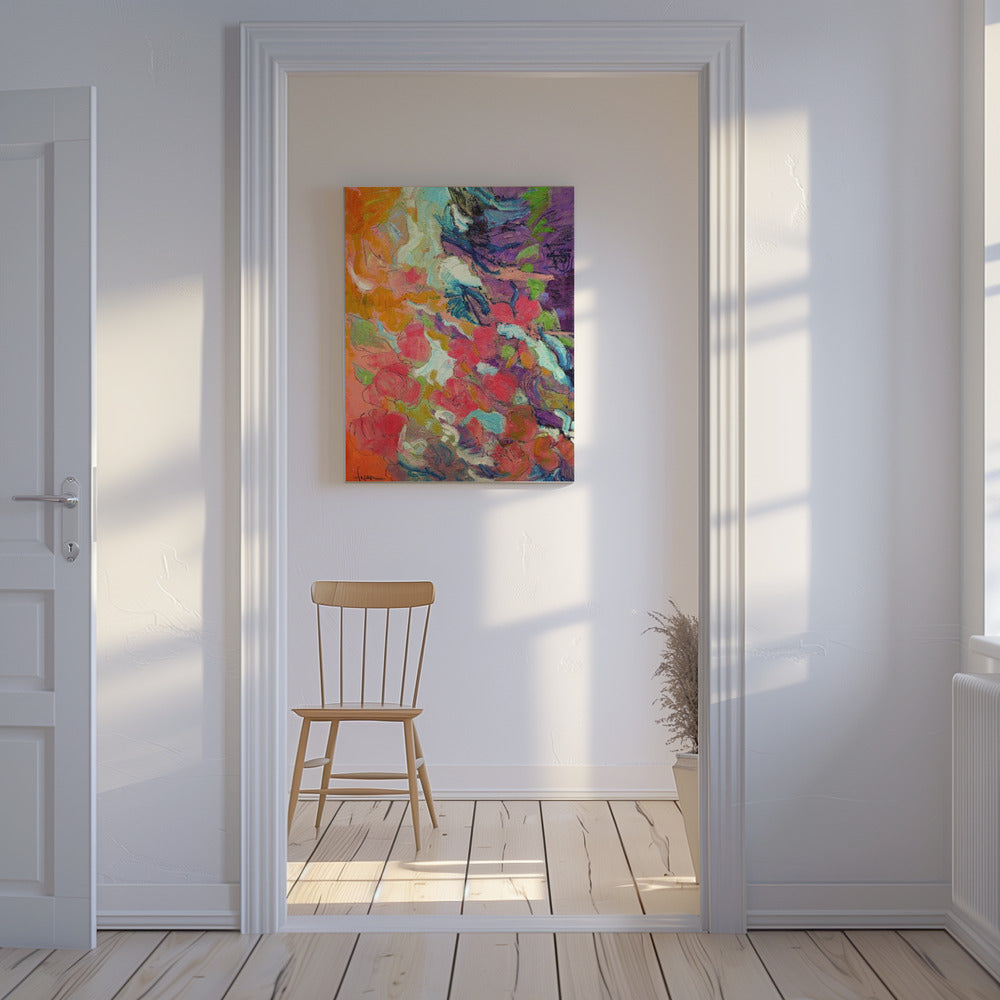 Sierlijke afdaling | Canvas