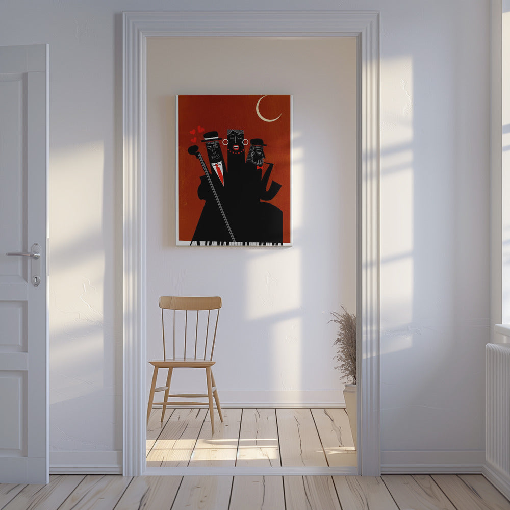 Singing Around the Christmas Tree | Canvas
