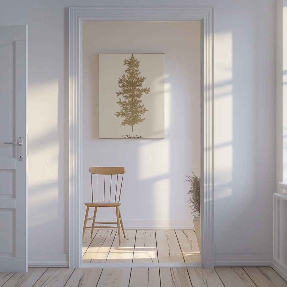 Oh Tannebaum (gold) | Canvas