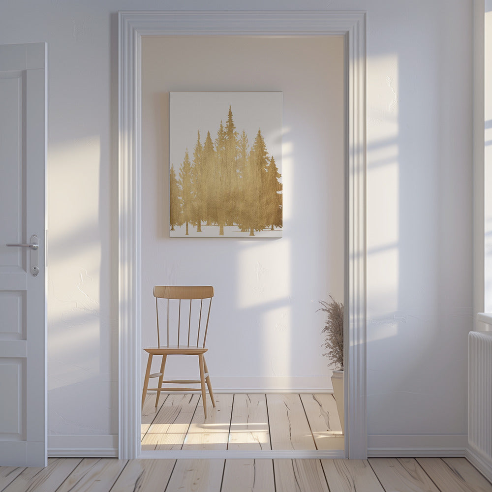 Tannenwald (gold) | Canvas