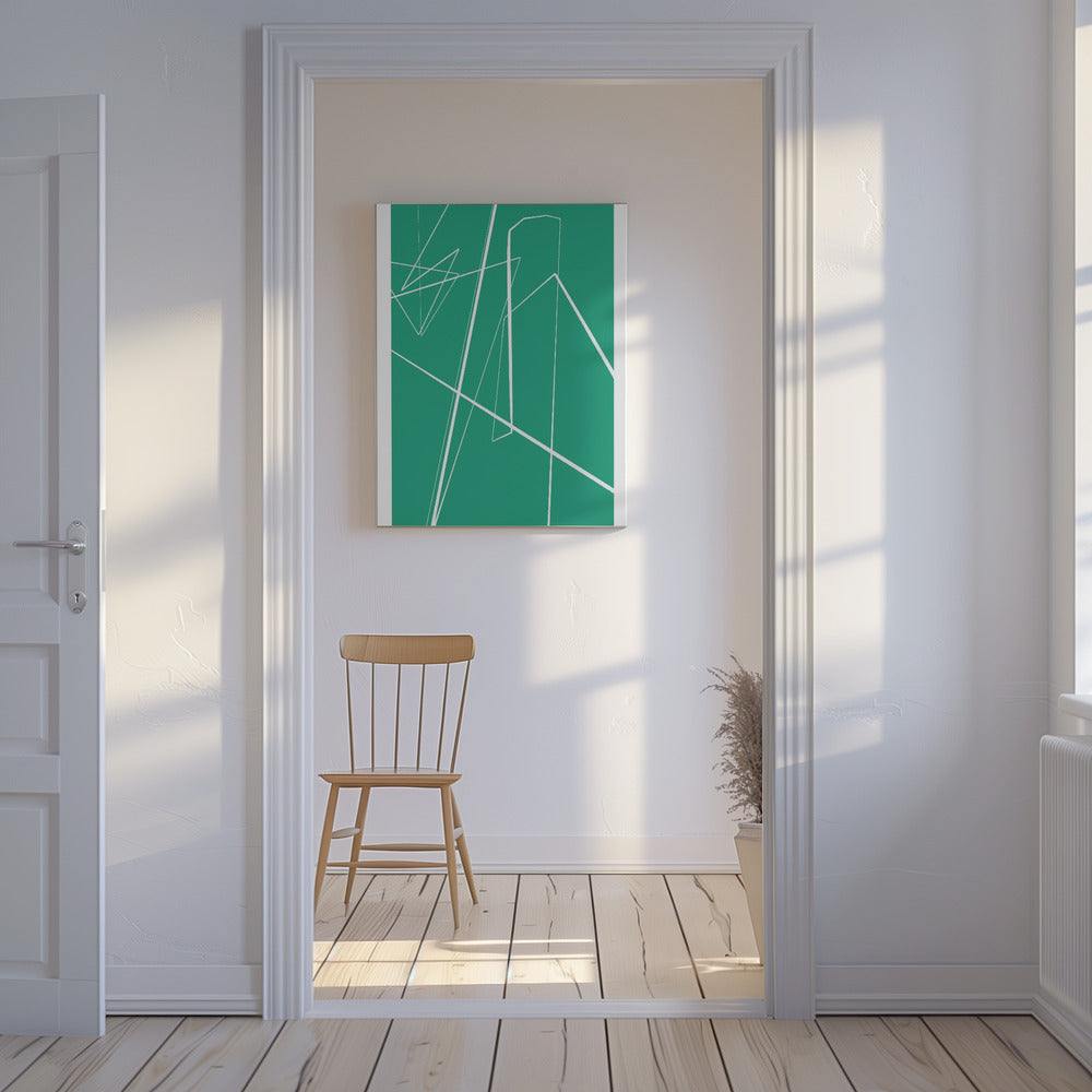 Geometrische ontsnapping | Canvas
