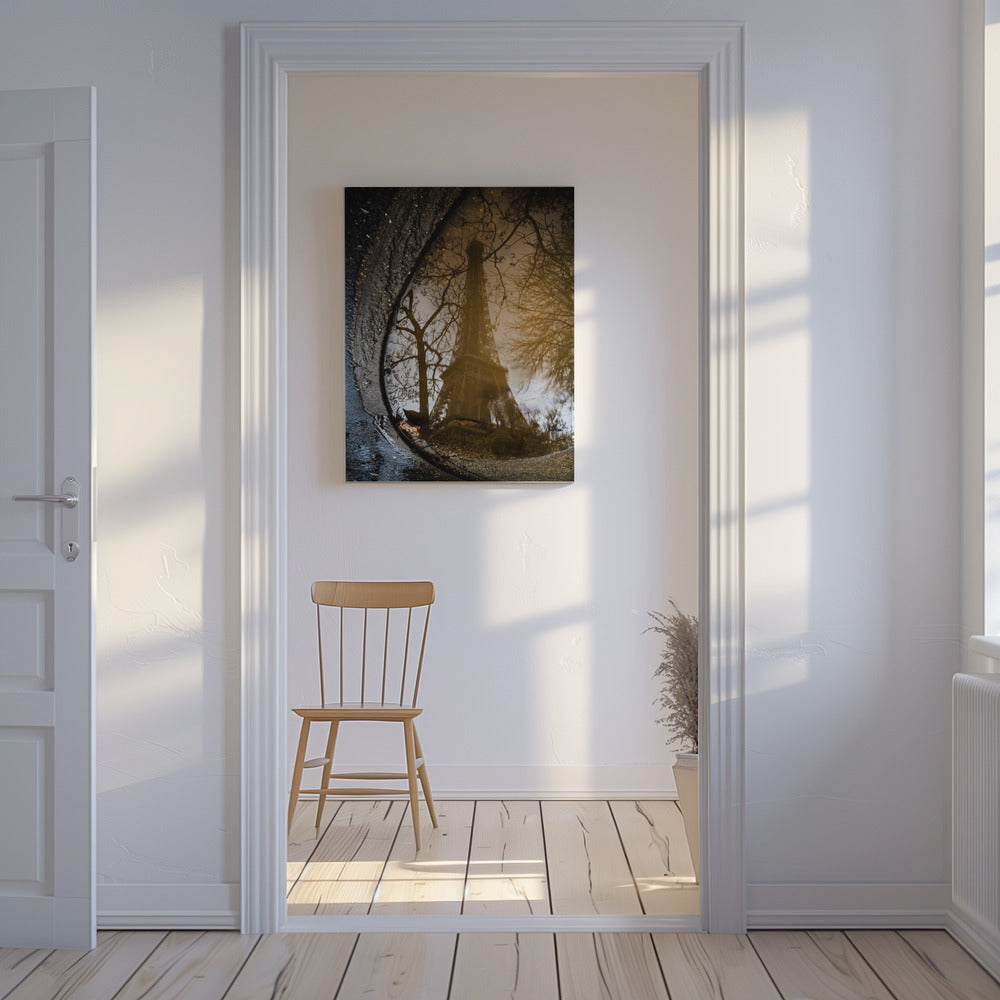 Eiffel tower reflection | Canvas