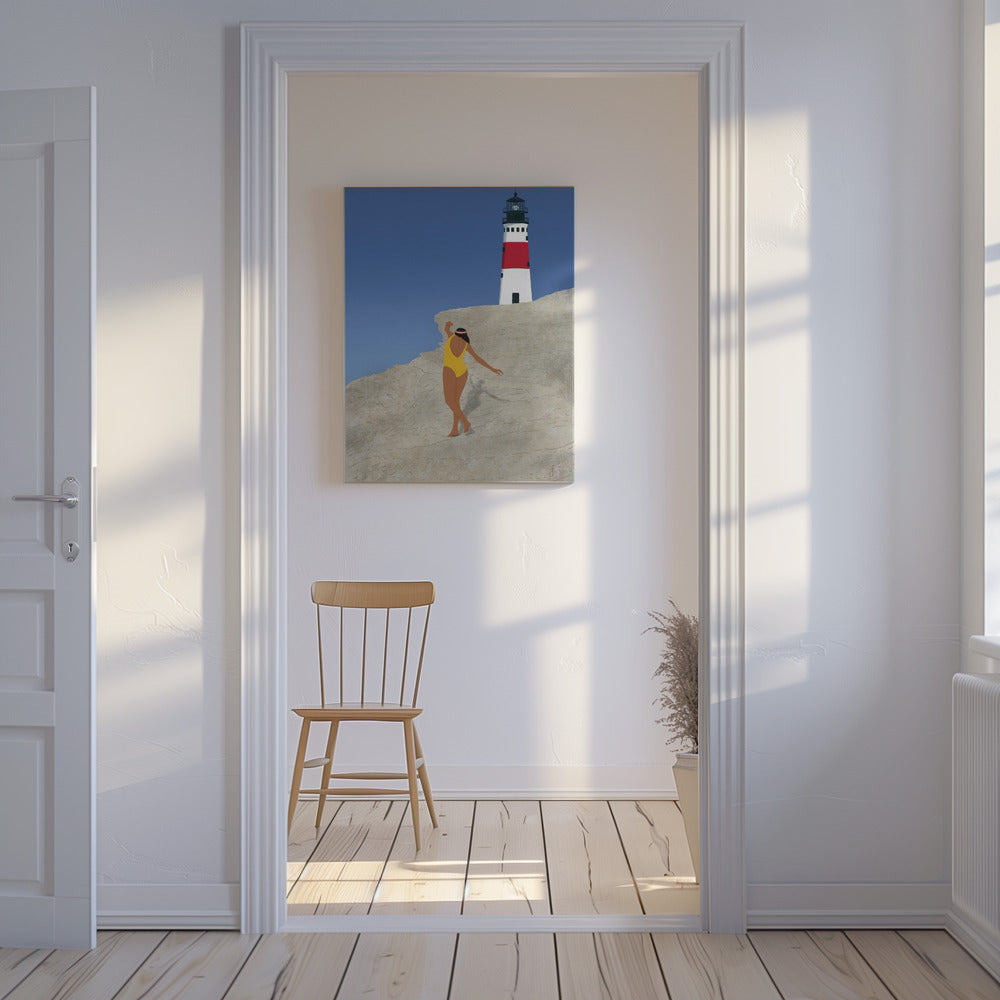 Mijn strand | Canvas