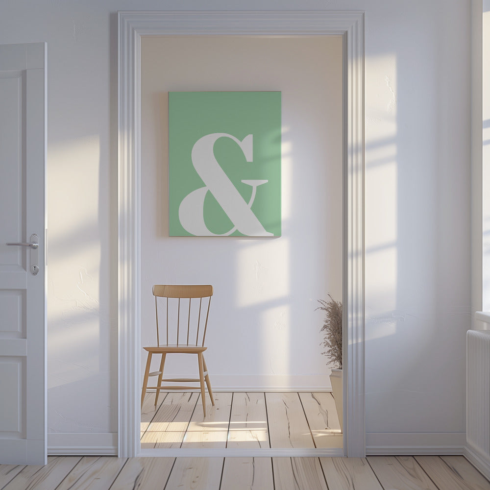 Ruime Ampersand | Canvas