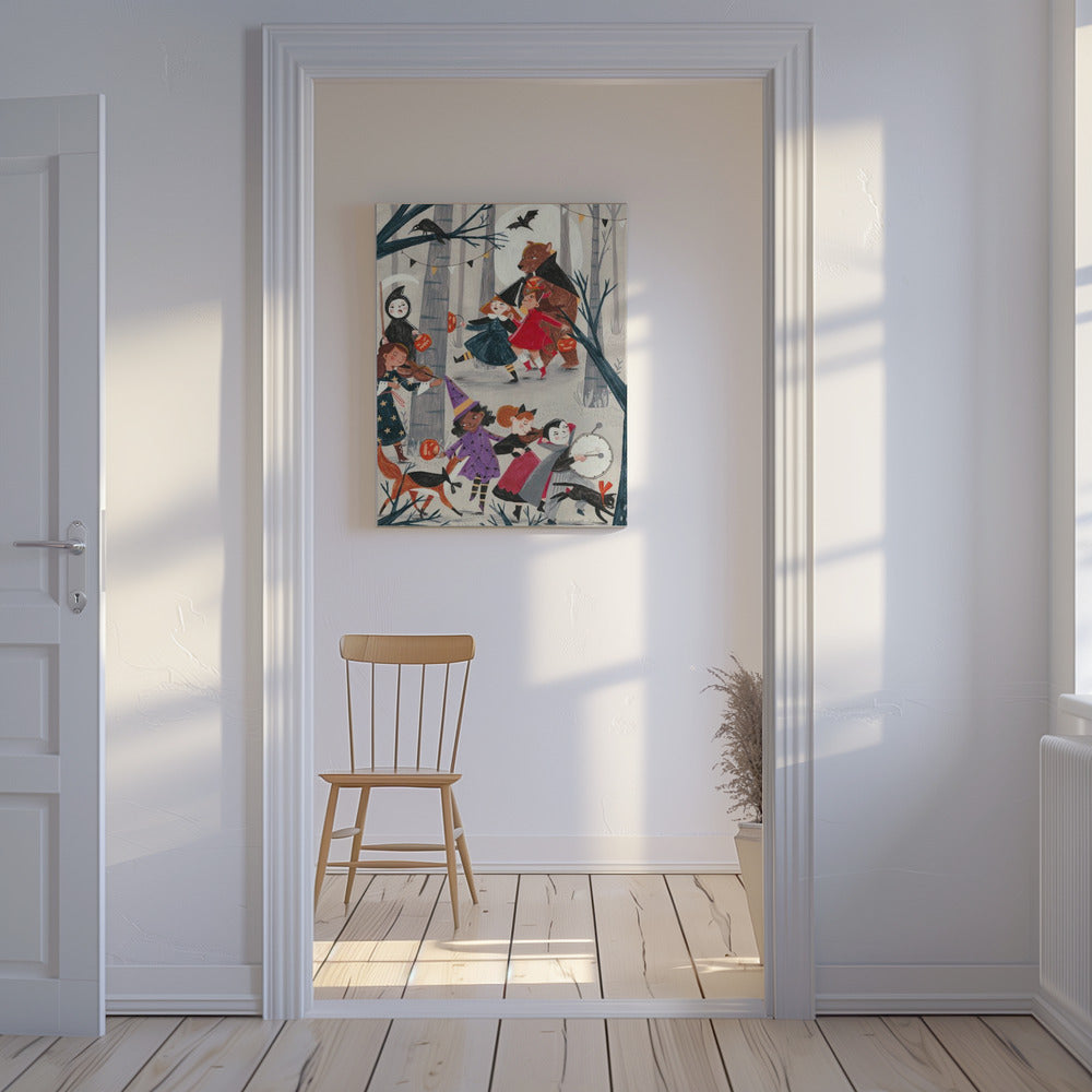Halloween parade | Canvas