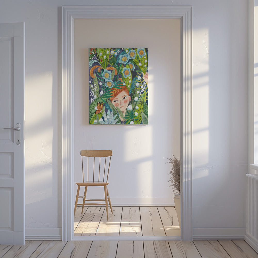 Woman in nature | Canvas