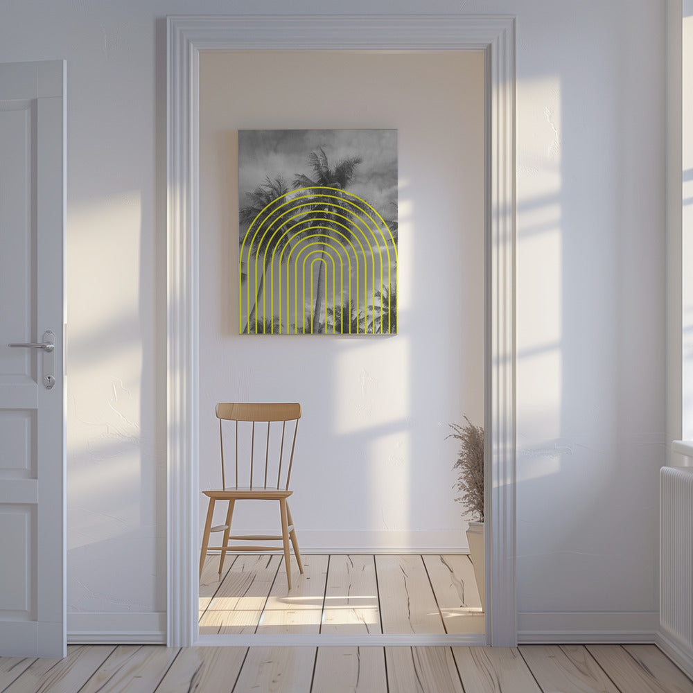Tropische echo's | Canvas