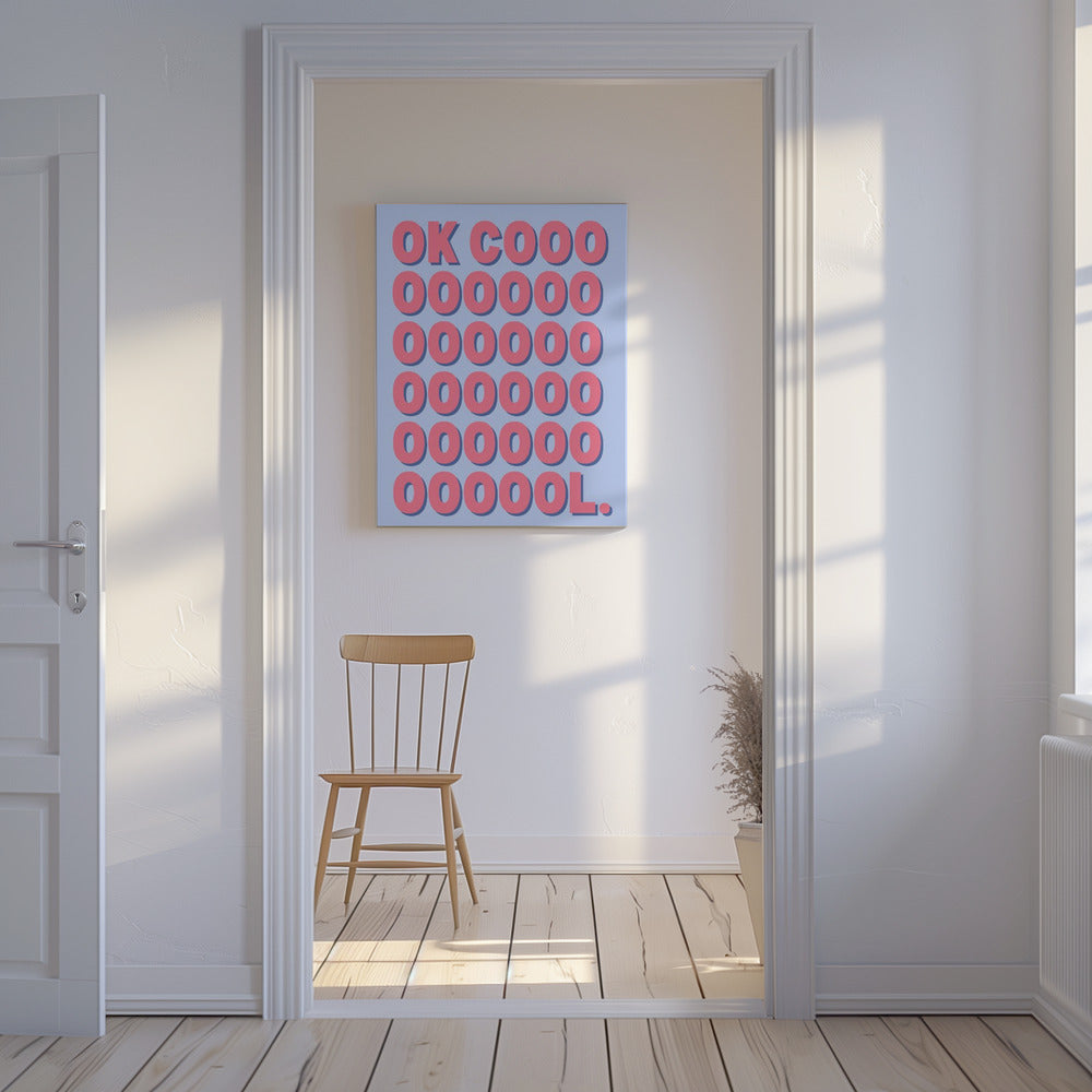 Levendige Echo | Canvas