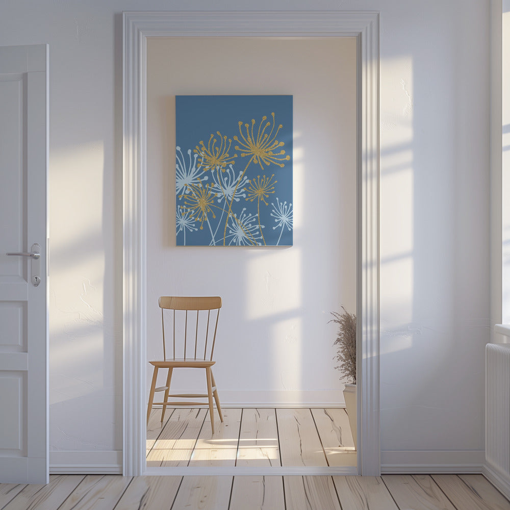 Vuurwerk Botanisch | Canvas