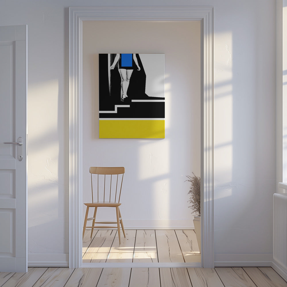 Fotocollage Dame No1 | Canvas