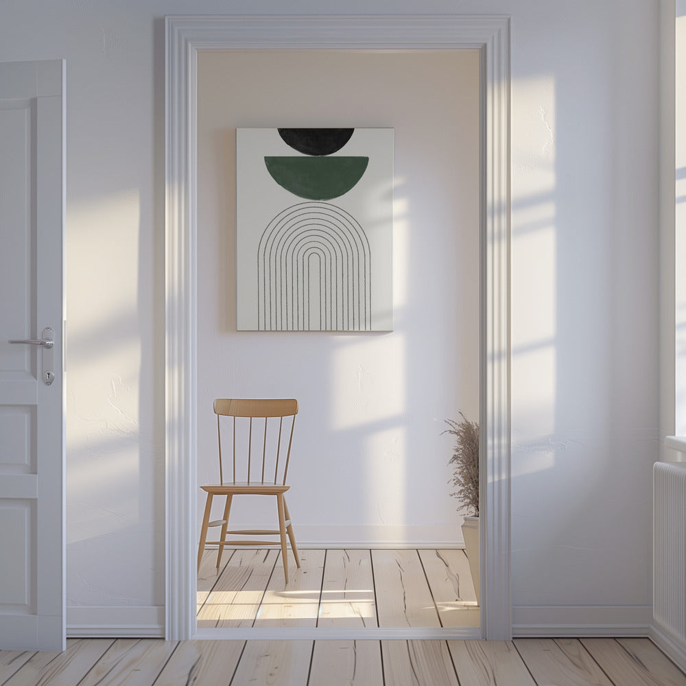 Vormen in harmonie | Canvas