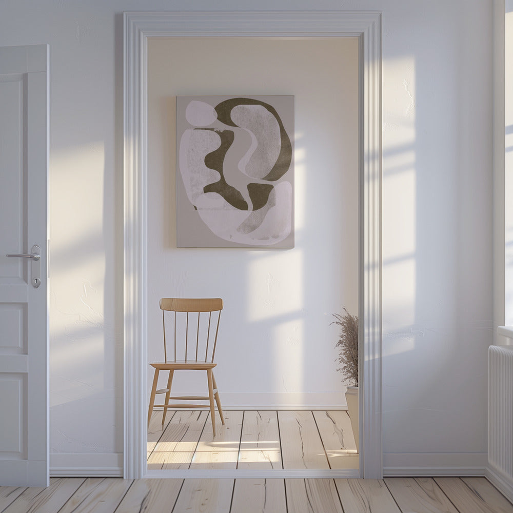 Vloeiende harmonie | Canvas