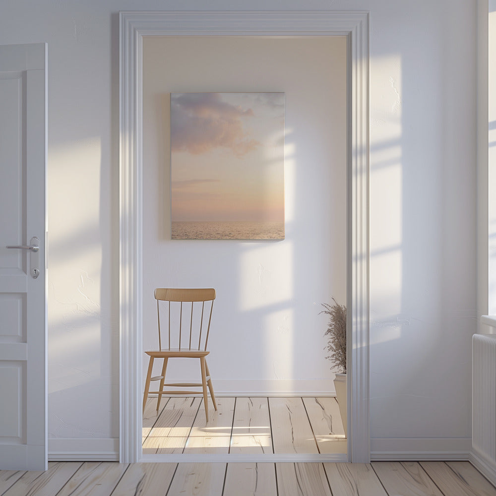Pastelkleurige zonsondergang | Canvas