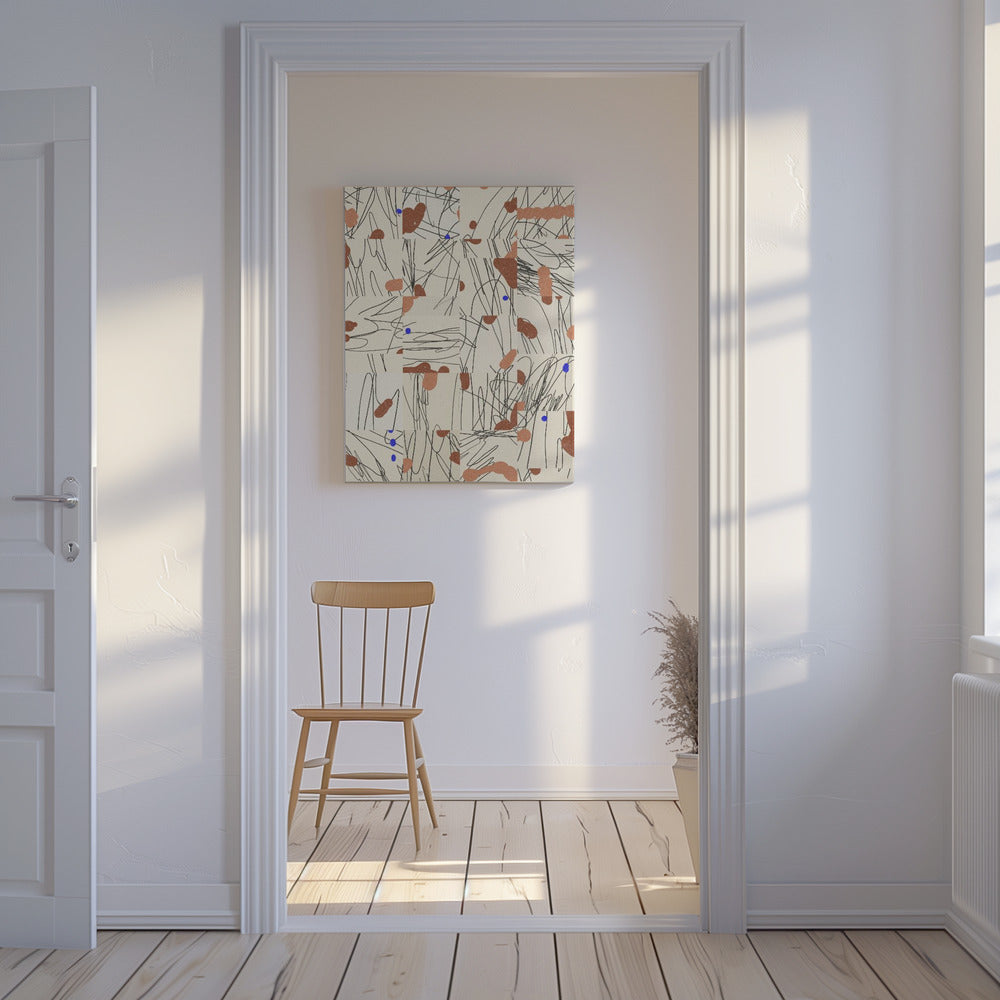 Abstracte compositie 2 | Canvas