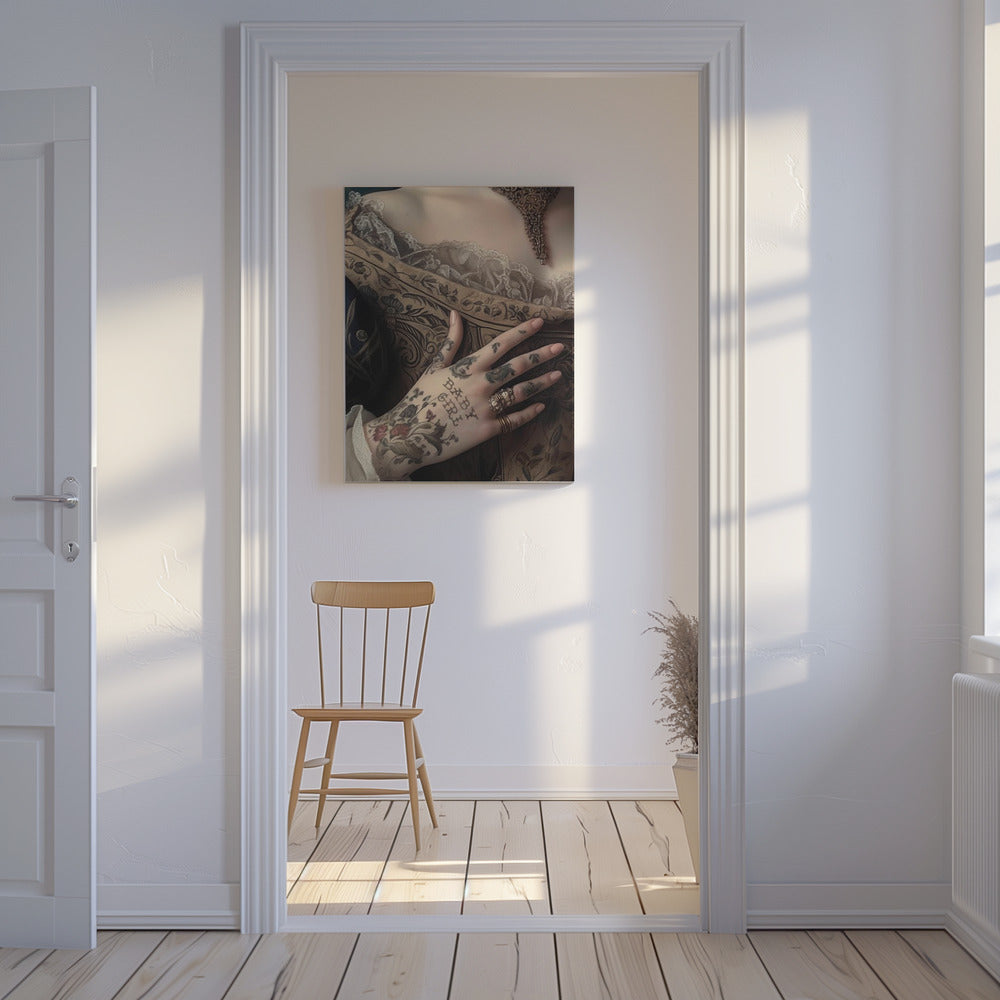 Babymeisje | Canvas
