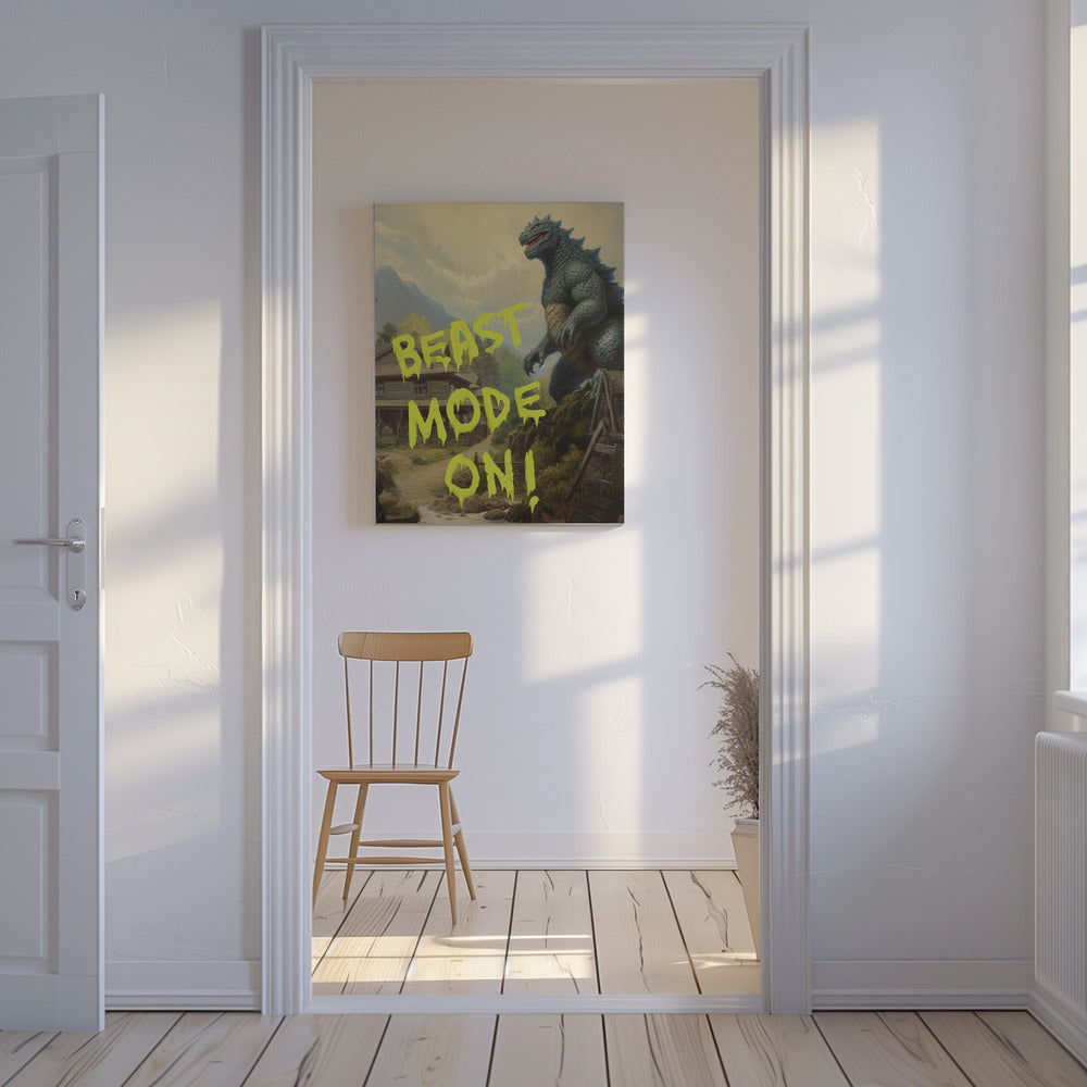 Beestmodus aan | Canvas