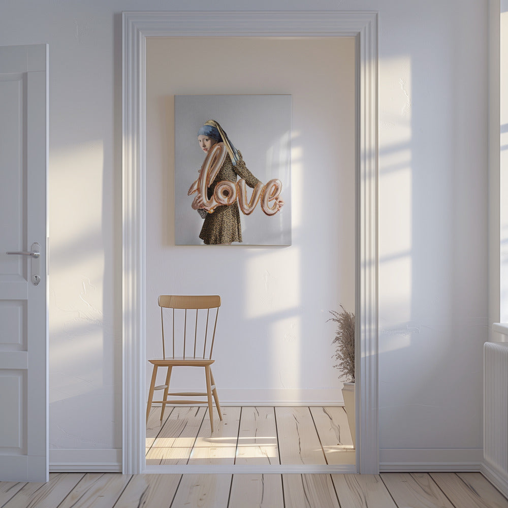 Parels liefde | Canvas