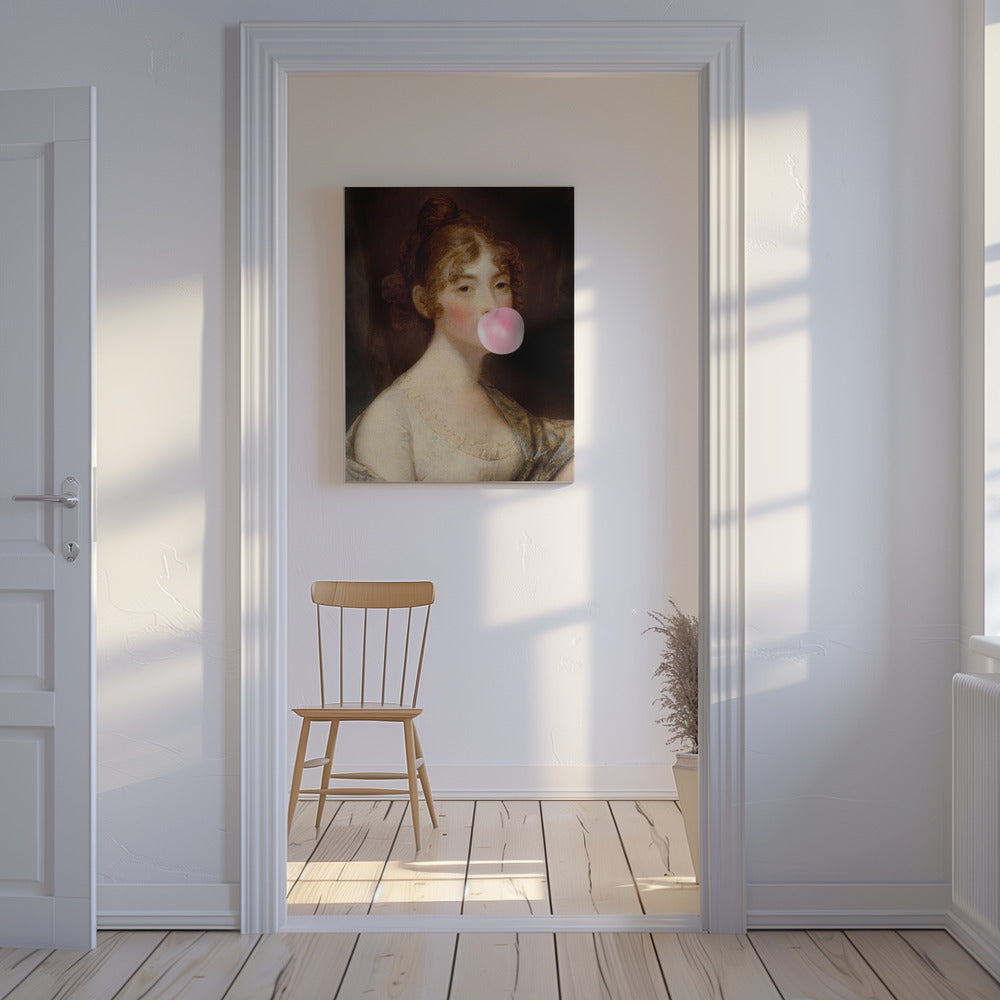 Mooie Bubblegum | Canvas