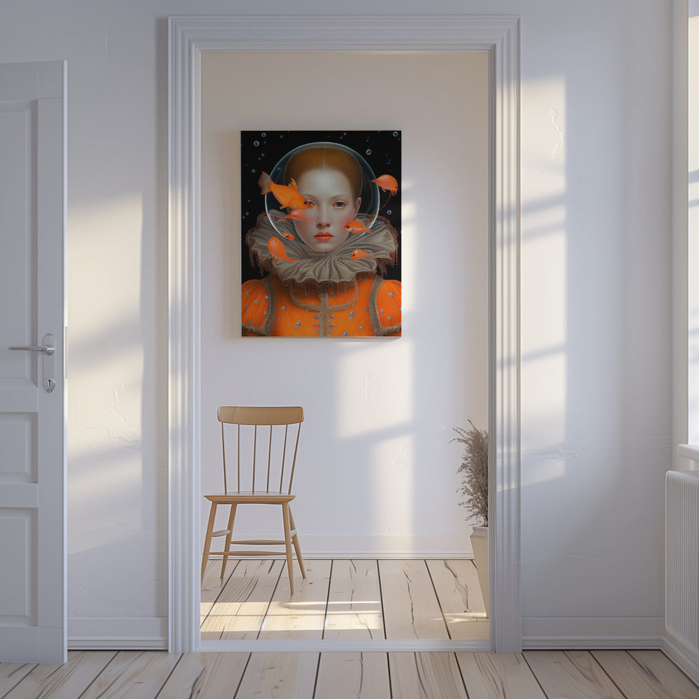 De Prinses van de Diepzee | Canvas