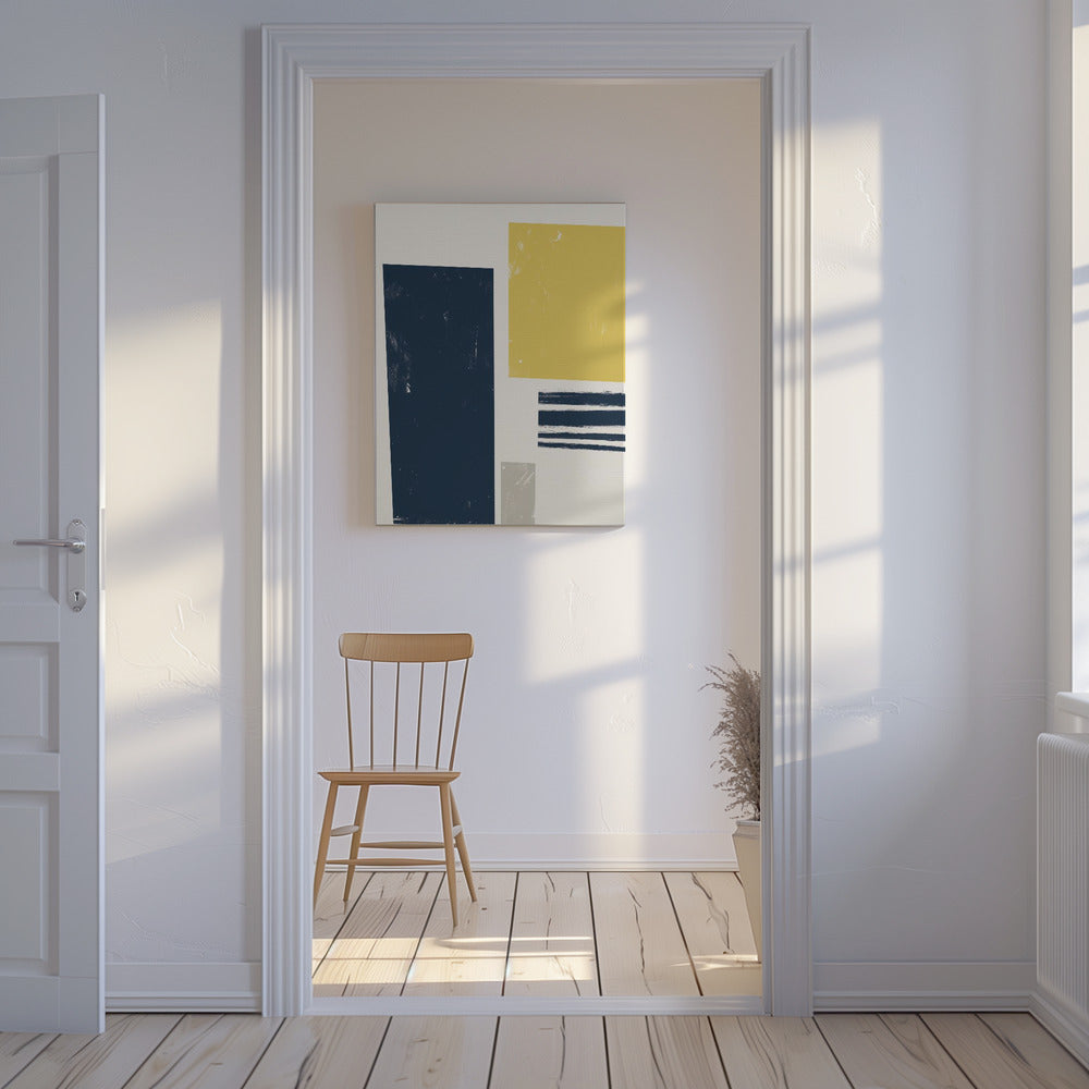 Scandinavisch Abstract | Canvas