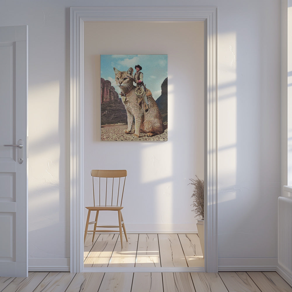 Kat Lone Ranger | Canvas